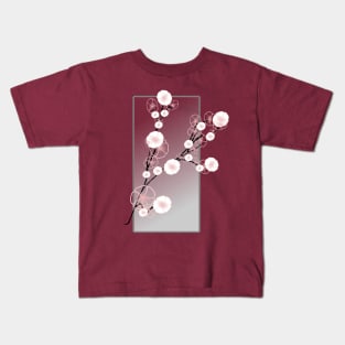 Blossoming Beauty: Floral Design Kids T-Shirt